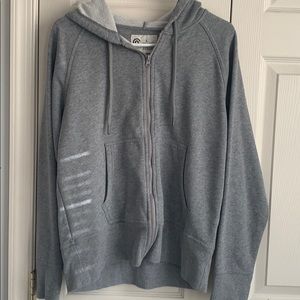 Grey athletic jacket